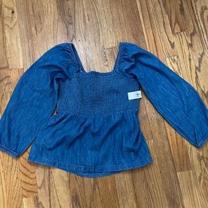 BACK TO SCHOOL NET OLD NAVY cute jean top. Sz XL (14-16)